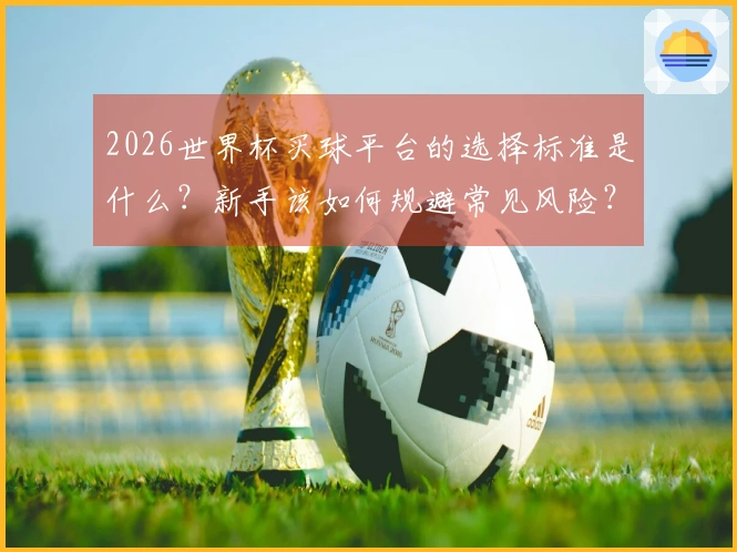2026世界杯买球平台的选择标准是什么？新手该如何规避常见风险？